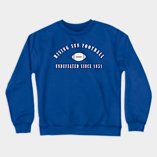 Rising Sun Football Crewneck Sweatshirt